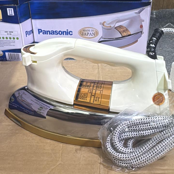 Panasonic Style Deluxe Automatic Electric Iron – Heavy Weight | Non-Stick Soleplate