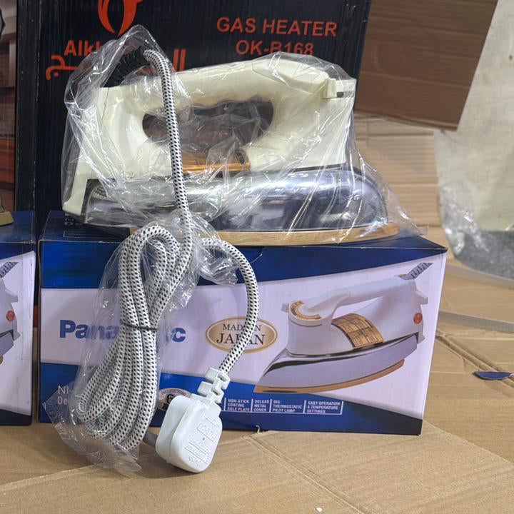 Panasonic Style Deluxe Automatic Electric Iron – Heavy Weight | Non-Stick Soleplate